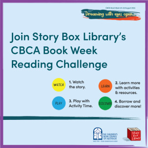 Join Story Box Library’s CBCA Book Week Reading Challenge