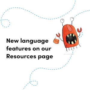 New language features on our Resources page